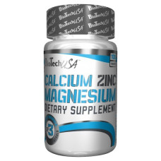 Calcium Zinc Magnesium 100tabs BIOTECH 